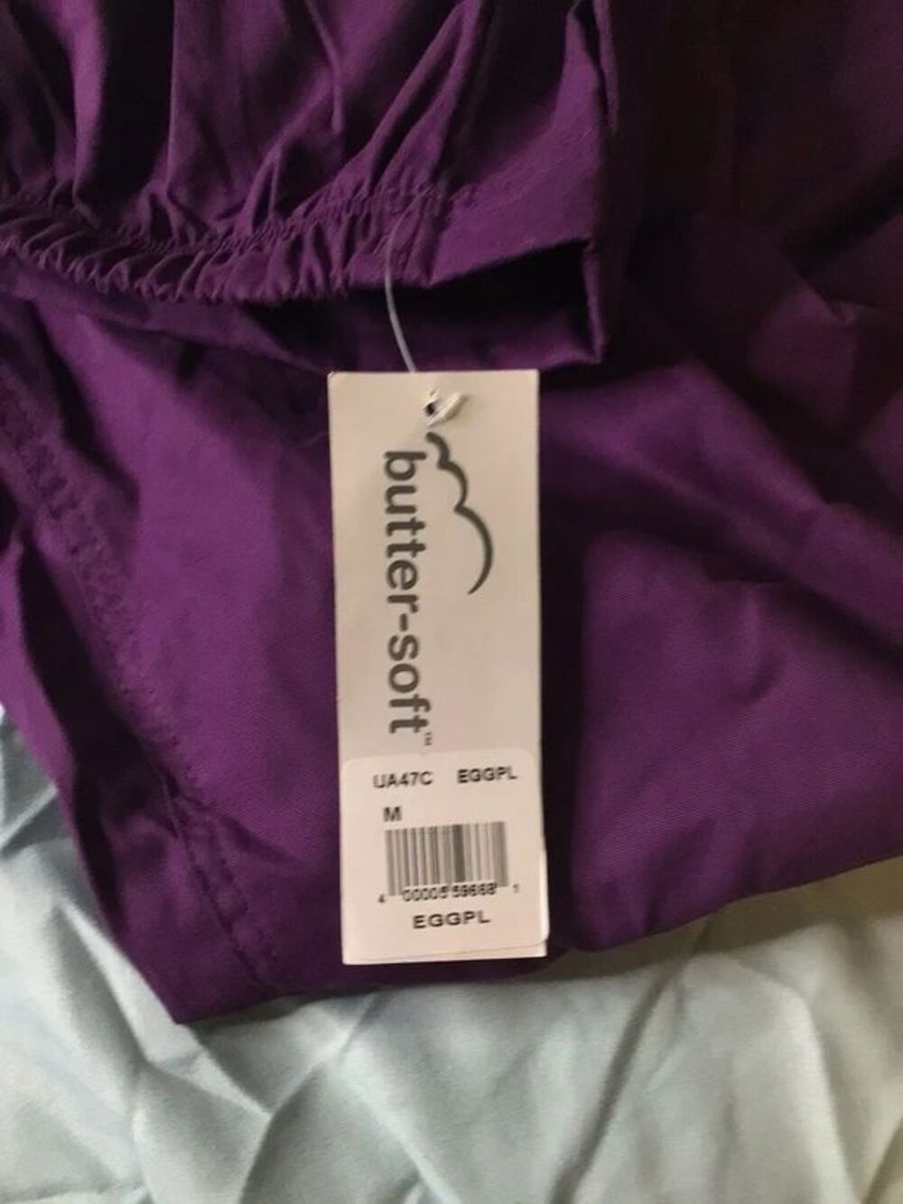 Eggplant Purple Butter-soft Scrub Pants NWT Size Medium